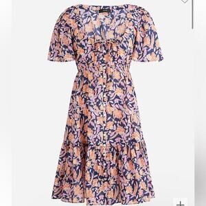 J. Crew XXL Cotton Voile Beach Mini Dress